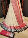 Silver Doriya Rich Pallu thumb 7