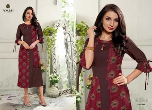 Designer Stylish Kurti  by Textile Handicraft