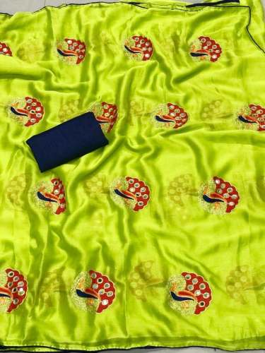 Banglory silk saree  - mor pankh by Mahamantra Fashion