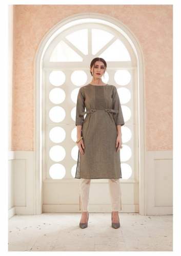 Designer straight kurti by Mahamantra Fashion