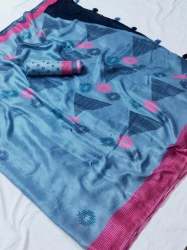 Joot Linen [printed saree