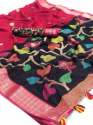 Joot Linen [printed saree thumb 6