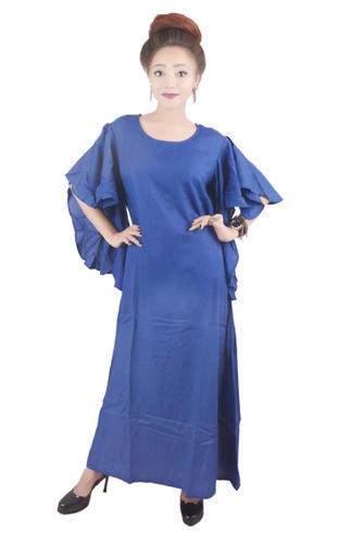 Bell Sleeves Kurti With Un-attached Jacket