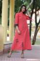 Katha Cotton Long Casual Kurti