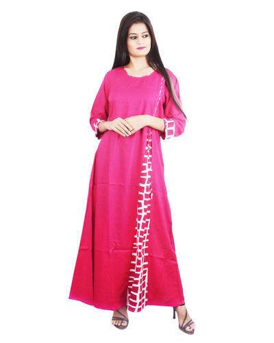 Long Rayon Kurti 
