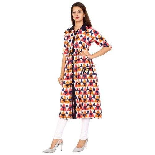 Rayon Printed Kurti