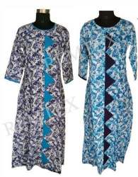 Tringle Pattern Printed Kurti
