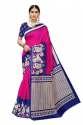  ART SILK SAREES WITH FIGURE PRINT