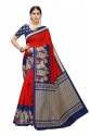 ART SILK SAREES WITH FIGURE PRINT thumb 3