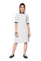 Checks print short kurti thumb 7