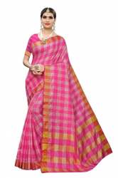  JK FASHION PRESENTS LINEN BLEND SAREES. 