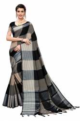 Linen Cotton Saree
