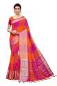 Linen Cotton Saree thumb 2