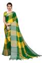 Linen Cotton Saree thumb 8