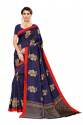 Printed Banarsi silk saree