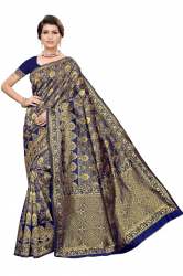 Rich pallu banarsi saree with weaving