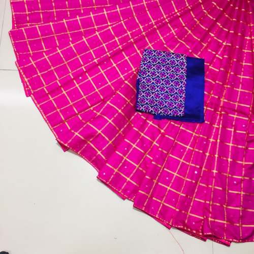 Sana silk saree with embroidery work