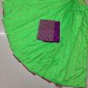 Sana silk saree with embroidery work thumb 6