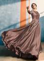 Jennifer Winget Brown colour gown -MUGDHA - 5009 thumb 2