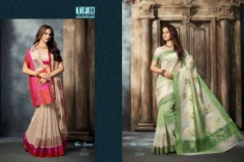 Cotton silk saree -FOUR SEASON-ISSUE VOL-3 by Vintage Collection