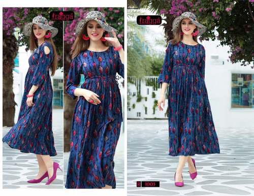 Fancy blue kurti