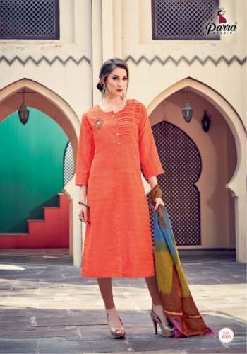 Fancy kurti with dupatta  by Vintage Collection