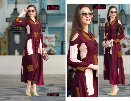 Fancy multi color kurti
