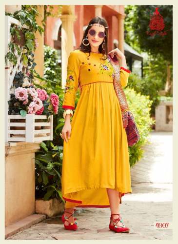 Fancy round kurti