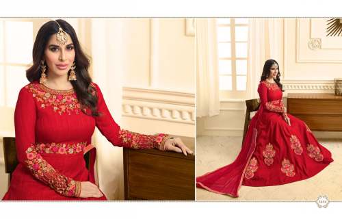 Heavy designer gown