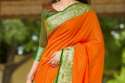 Kasturi silk saree - raj yog thumb 7