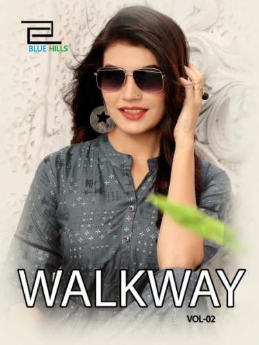 Printed anarkali kurti - Walkway vol 2