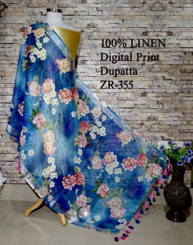 digital printed dupatta
