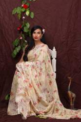 digital printed saree