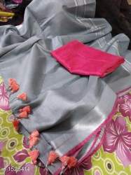 fancy cotton viscose saree