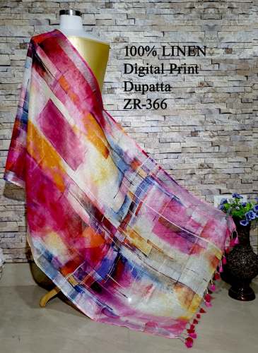 fancy digital printed dupatta