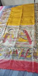 fancy tussar saree