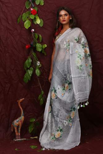 grey fancy dupatta