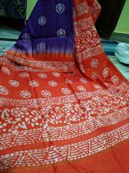 printed fancy saree