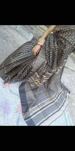 pure cotton gichha silk saree by Ktm handloom fabric