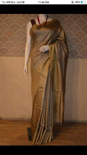 pure tussar silk saree