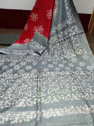 viscose batik saree