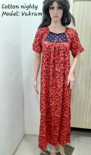 ARJUN ENTERPRISES brand CLEVER GIRL COTTON NIGHTY