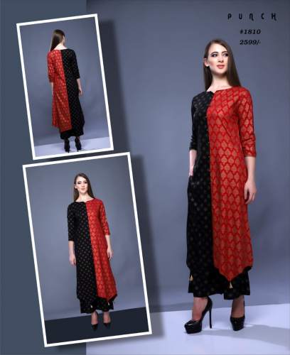 Party wear Kurti With Plazo Set