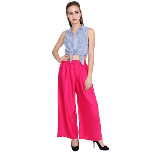 Rayon Plain Palazzo