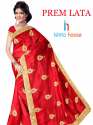 Embroidered Designer Saree thumb 7