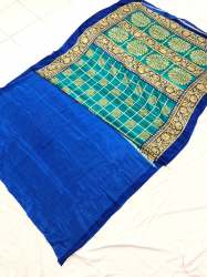 Saheli multicolored turkey silk sari 
