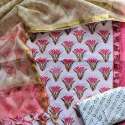 Block Printed Cotton Suit with Kota Silk Dupatta