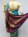 Fancy Blue Kanchipuram Saree thumb 1