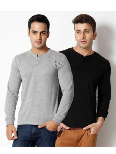 mens full sleeve t shirt by Shaddai Garments