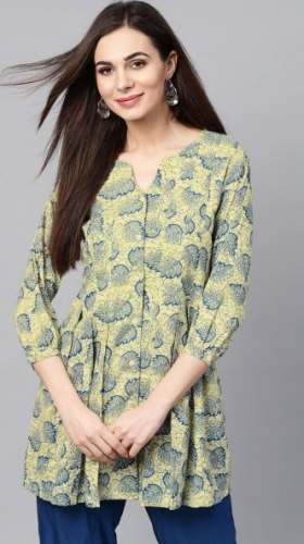 fancy Ladies Tunic Tops by Yuvdhi Apparels Pvt Ltd 